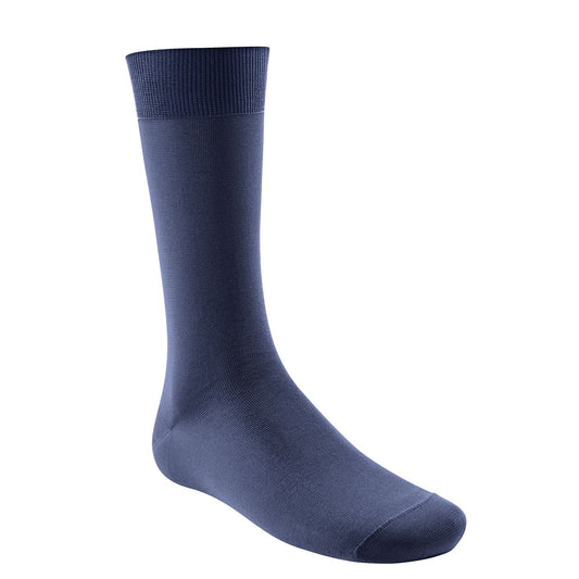 DUBLO - CALZA CORTA LISCIA ORIGINAL - BLU