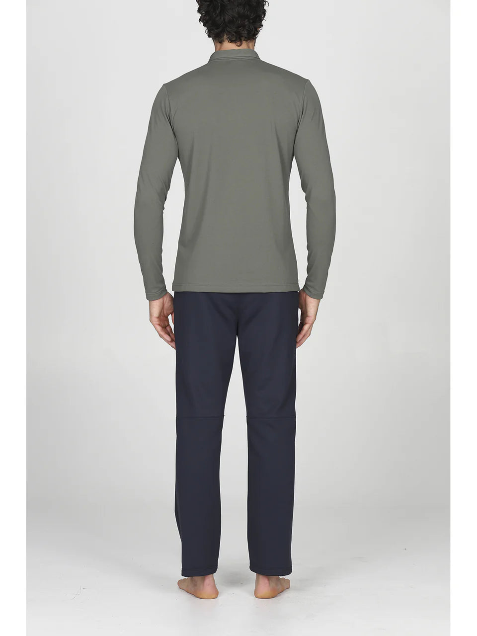 JULIPET - Manhattan Polo Manica Lunga - 589 Militare