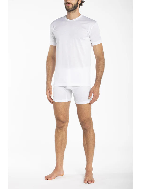 JULIPET - Maglia Iperbole in Filo di Scozia - BIANCO