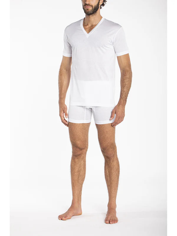 JULIPET - Maglia Incudine in Filo di Scozia - BIANCO