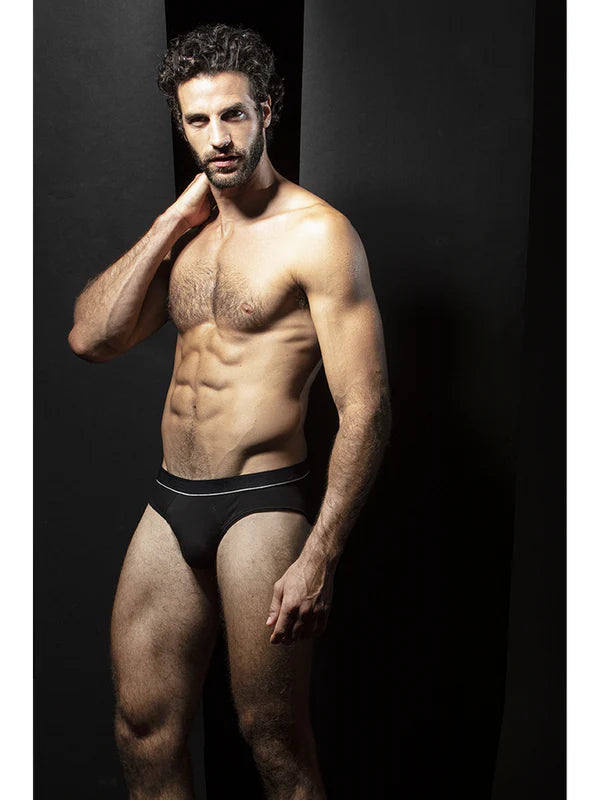 JULIPET - Slip Impiego Ice Cotton - NERO
