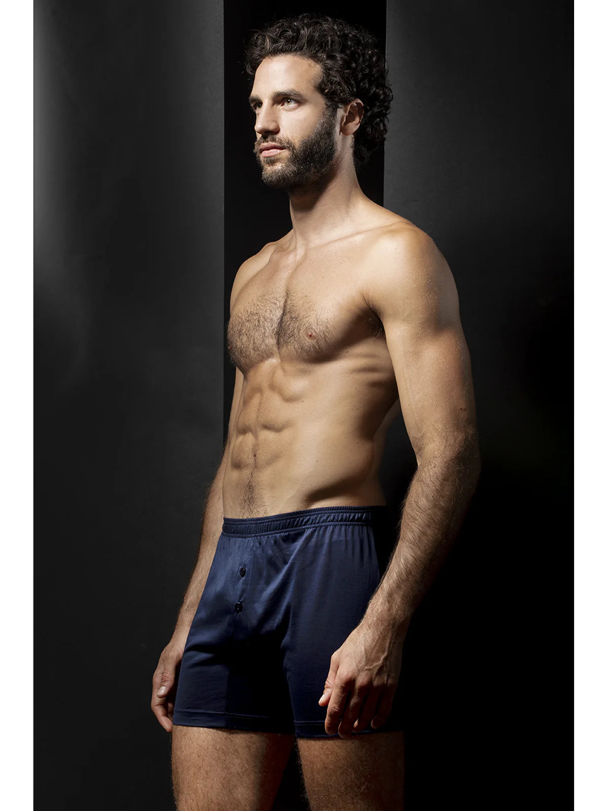 JULIPET - BOXER IMPORTY IN FILO DI SCOZIA - BLU