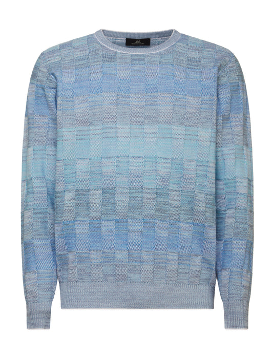 Montechiaro - Girocollo M/L - 430 Azzurro