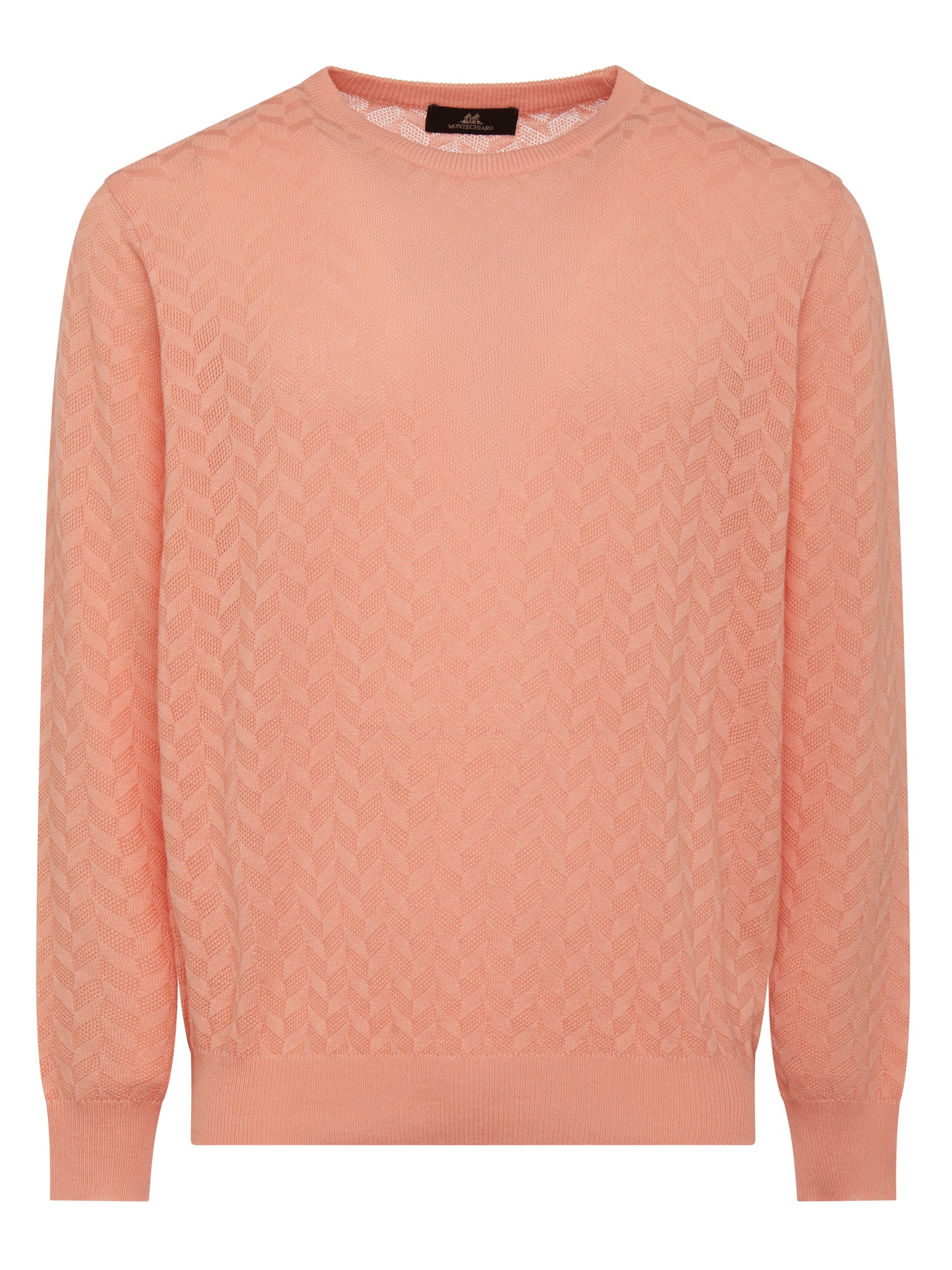 Montechiaro - Girocollo M/L - 670 Salmone