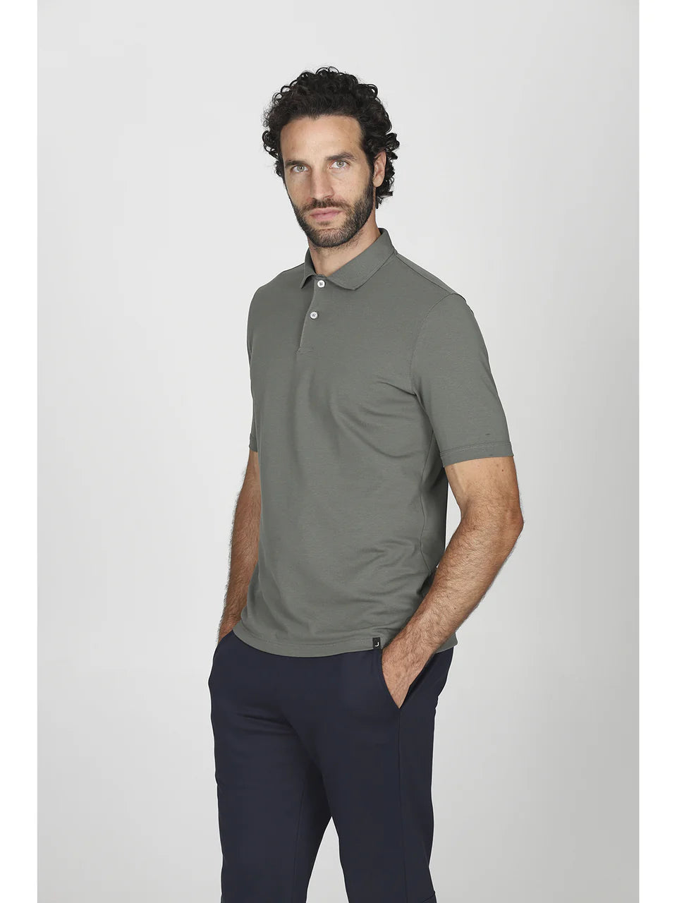 JULIPET - Manhattan Polo Manica Corta - 589 Militare