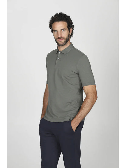 JULIPET - Manhattan Polo Manica Corta - 589 Militare