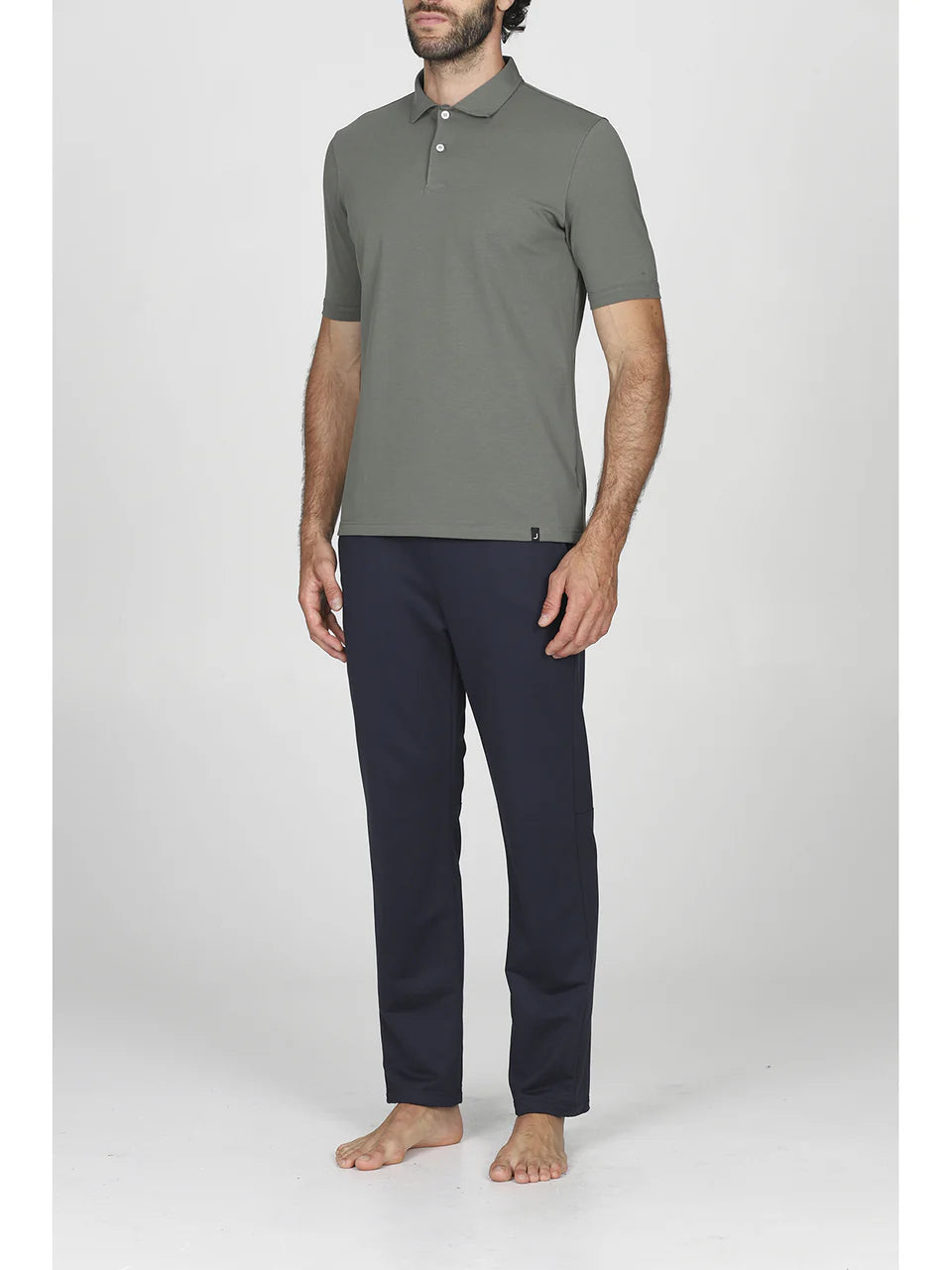 JULIPET - Manhattan Polo Manica Corta - 589 Militare