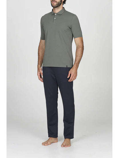 JULIPET - Manhattan Polo Manica Corta - 589 Militare