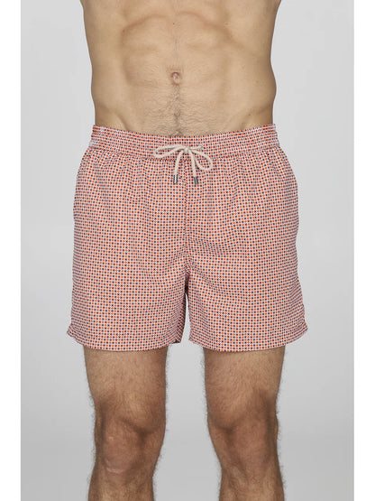 JULIPET - MYKONOS BOXER MARE - 553 Cravatta/arancio