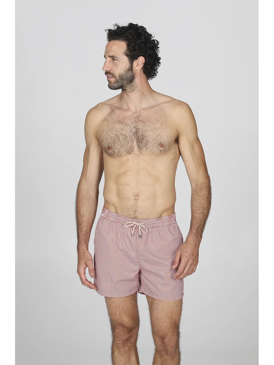 JULIPET - MYKONOS BOXER MARE - 553 Cravatta/arancio