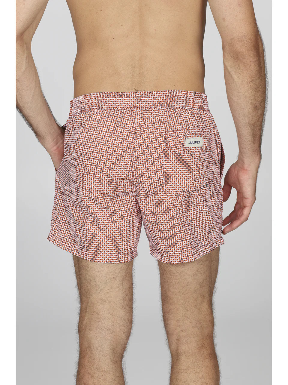 JULIPET - MYKONOS BOXER MARE - 553 Cravatta/arancio