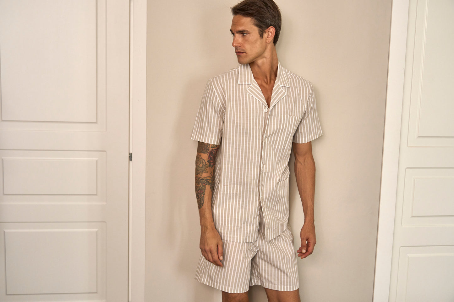 JULIPET - MILANO PIG.CORTO CARDIGAN - 109 Tortora