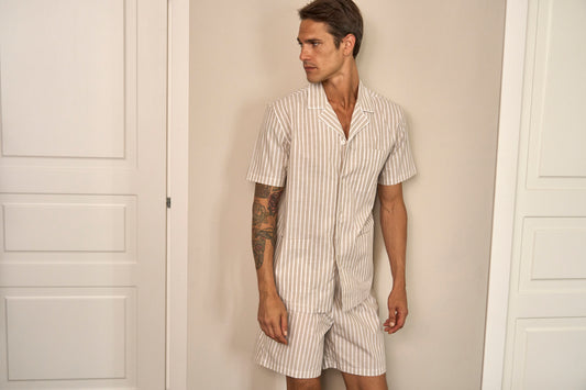 JULIPET - MILANO PIG.CORTO CARDIGAN - 109 Tortora